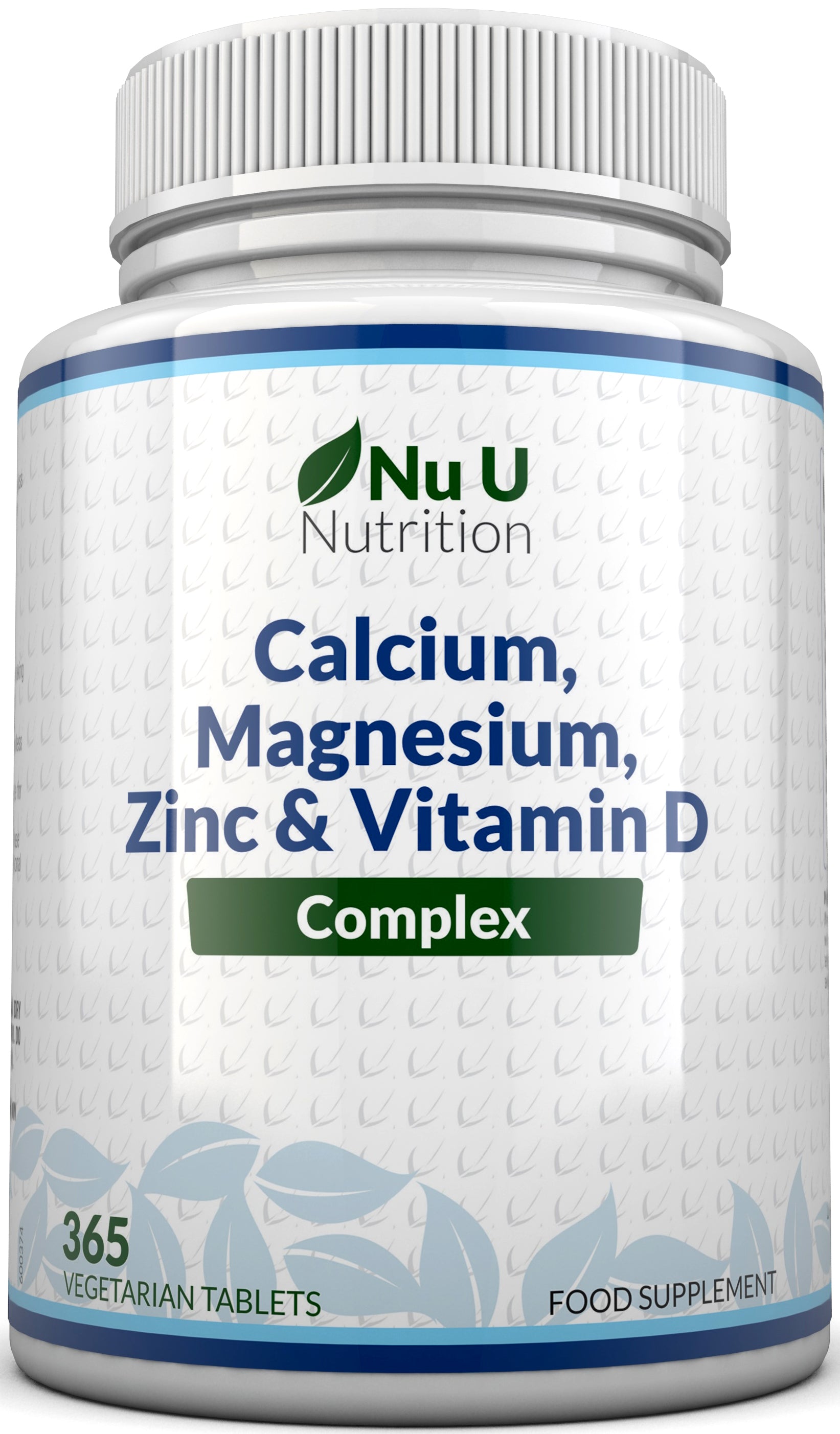 Calcium, Magnesium, Zinc & Vitamin D - Nu U Nutrition product image