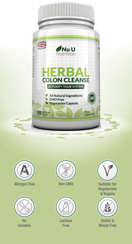 Herbal Colon Cleanse Nu U Nutrition 