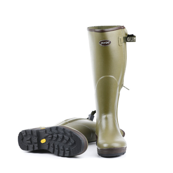 wellington boots with zips