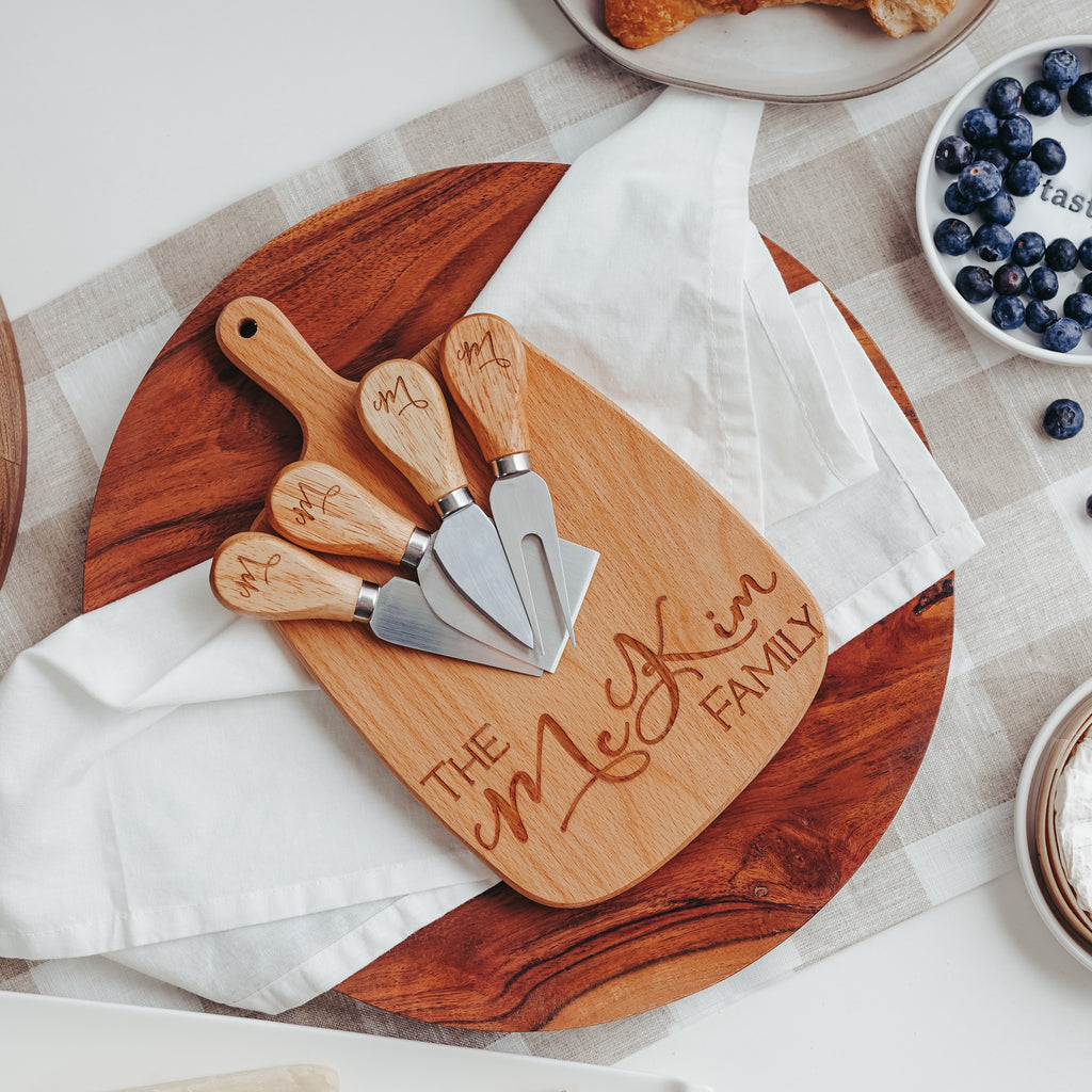 Personalized Olive Wood Cutting Board – Do Take It Personally