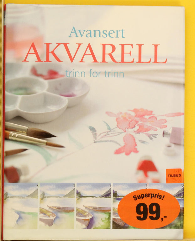 Glynis Barnes Mellish Avansert Akvarell Trinn For Trinn Pbok