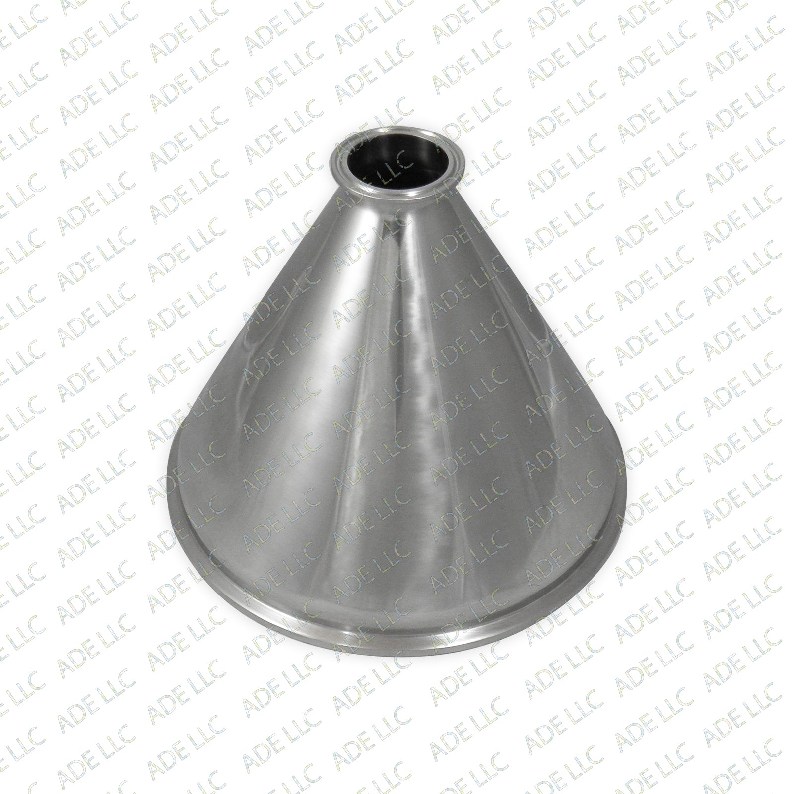 12" x 2" Tri Clamp, Tri Clover, Sanitary Concentric Reducer, 304 SS