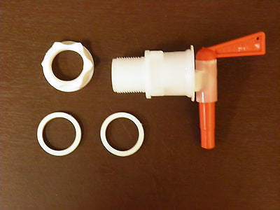 Italian Bottling Spigot - Affordable Distillery Equipment - 5 Gallon Bucket With Spigot