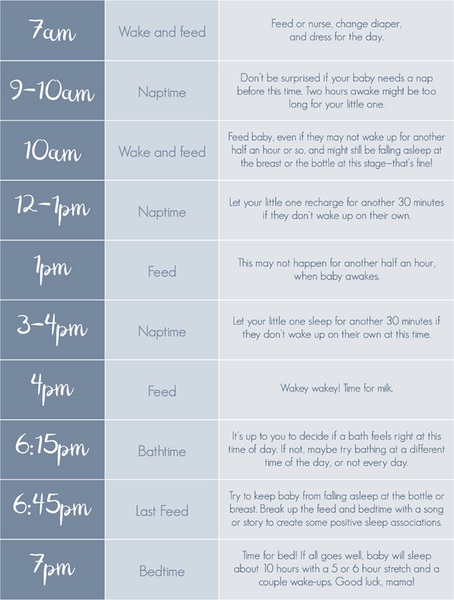 3 Month Old Baby Sleep and Feeding Schedules
