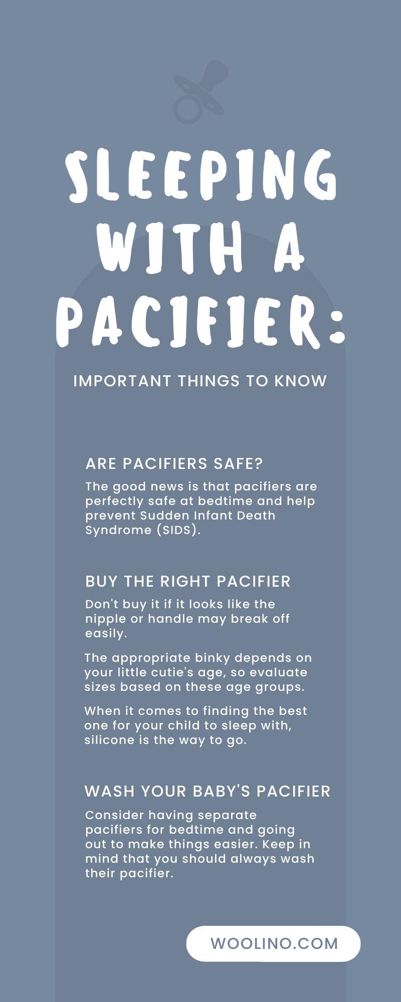 Sleeping With a Pacifier: Important Things To Know