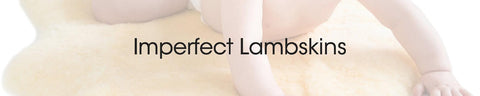 Imperfect lambskin or sheepskin