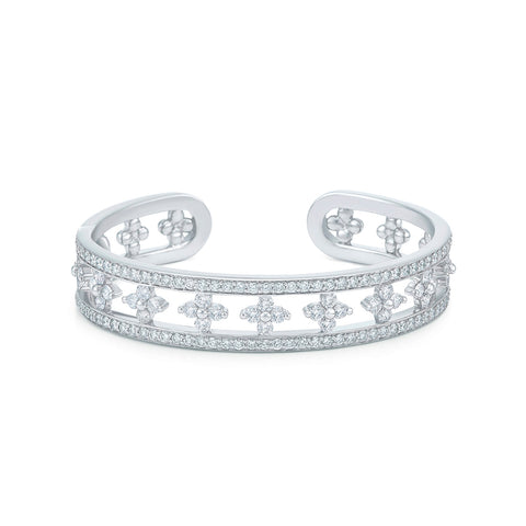 Kwiat x charity: water Sterling Silver Diamond Cuff