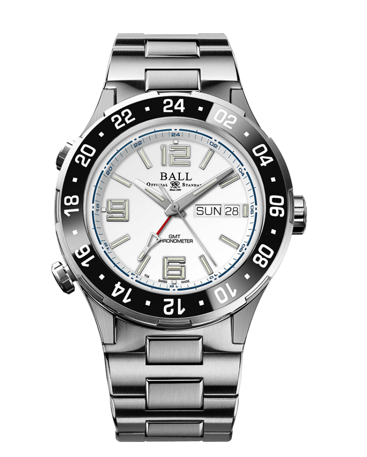 Ball Roadmaster Marine GMT Collection (All Colorways) DG3030B ...