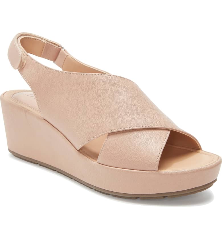 Arena nude wedge sandals – STEP in 4 MOR
