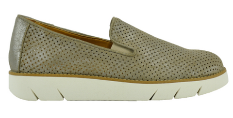 taupe slip ons