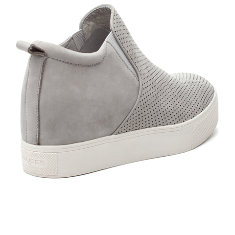 grey wedge tennis shoes