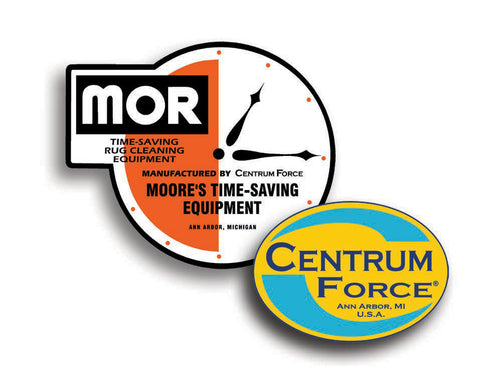 MOR Equipment and Centrum Force Logos