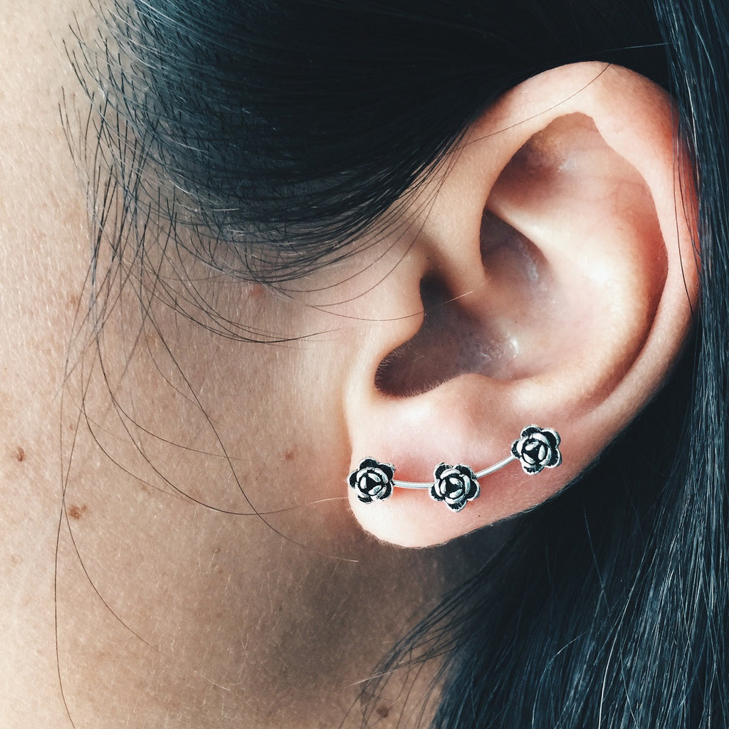 second ear studs