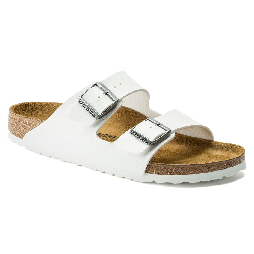 white arizona birkenstocks size 38