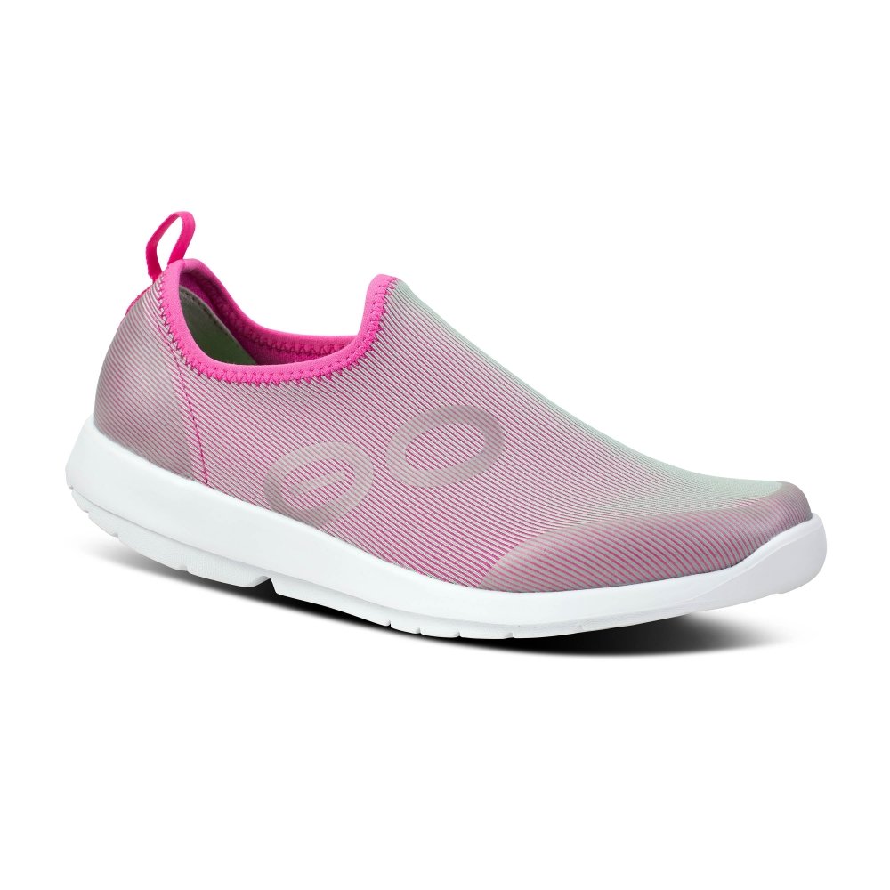 Oofos Women's Oomg Low Active Recovery Shoe - Gray – Seliga Shoes