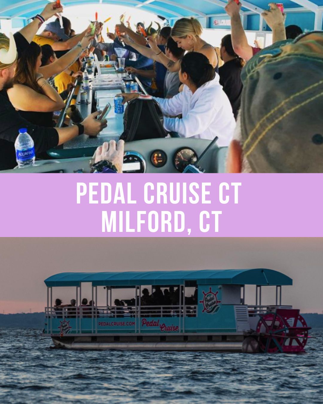 Booze cruise CT boat tours CT Milford summer activites