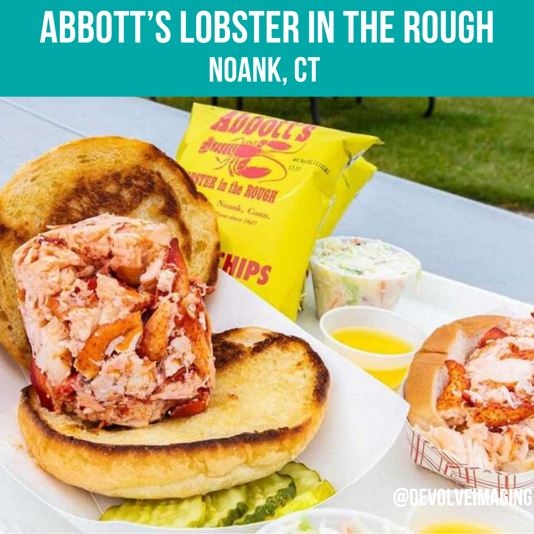 Abbott's Lobster In The Rough CT Lobster Roll