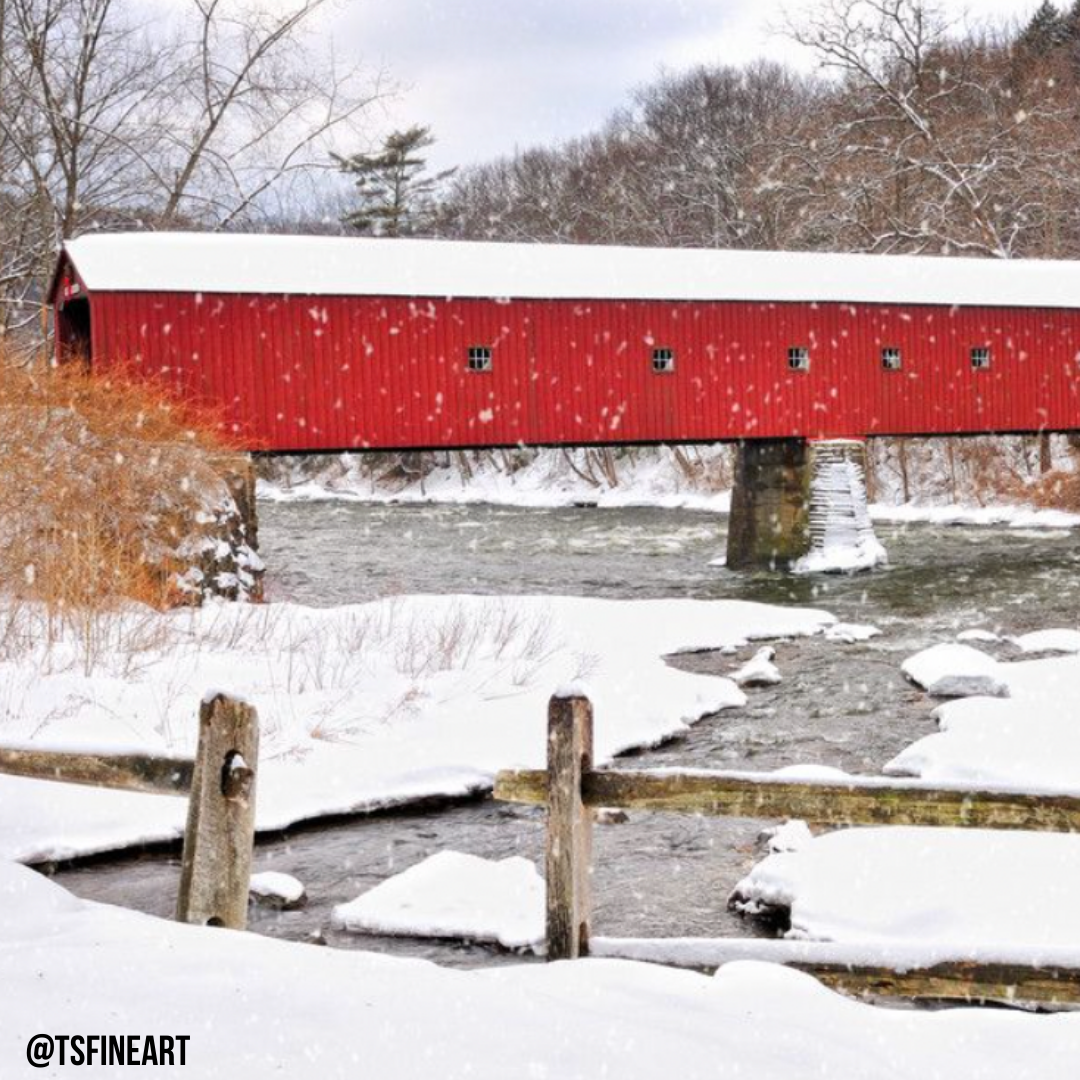 West Cornwall Covered Bridge: West Cornwall, CT