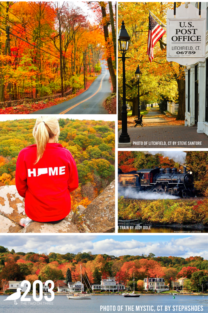 Fall Foliage Drives & Hikes in Connecticut. Best places for Fall Foliage in New England. East Coast Fall foliage guide.