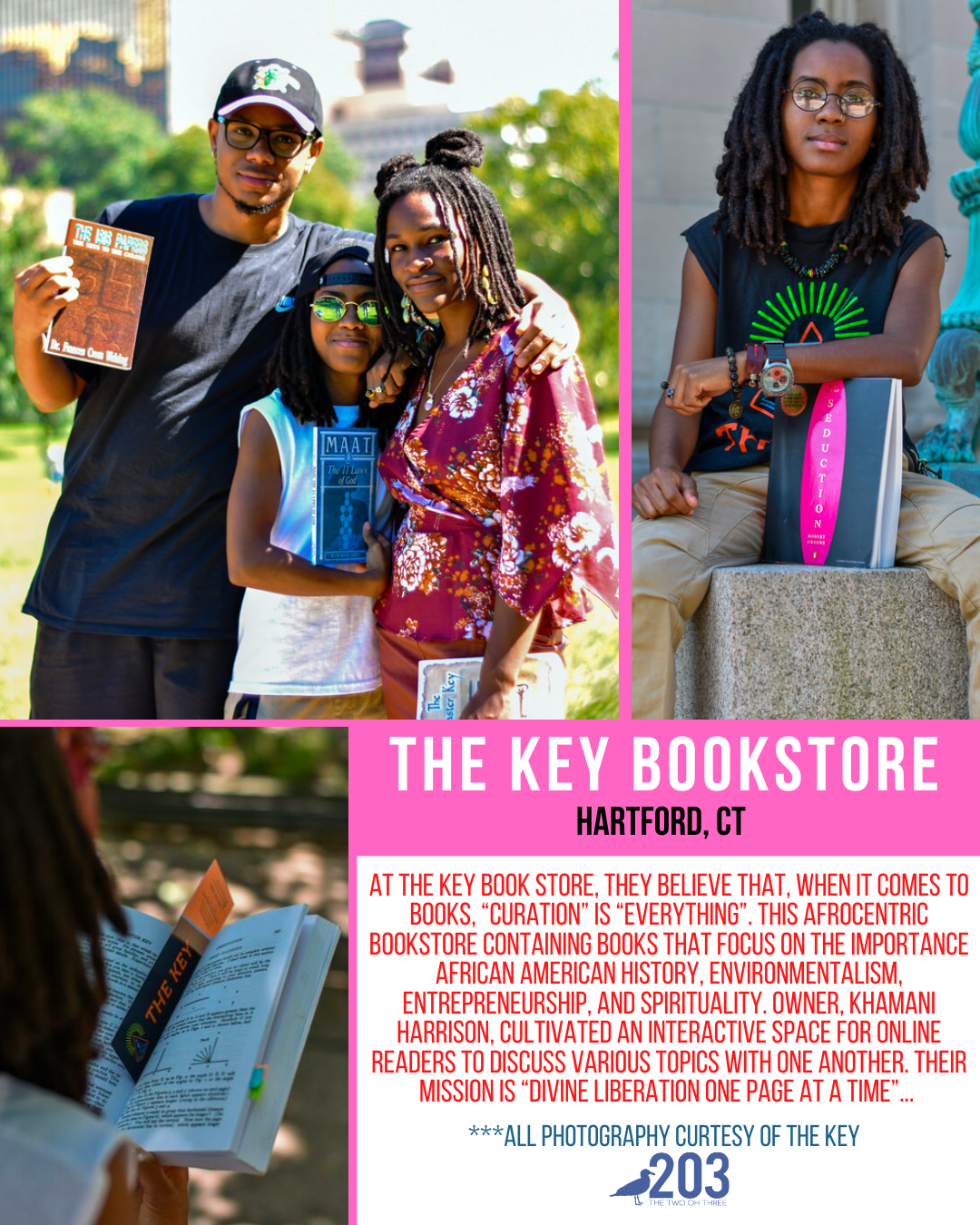 The Key Bookstore CT black owned business 