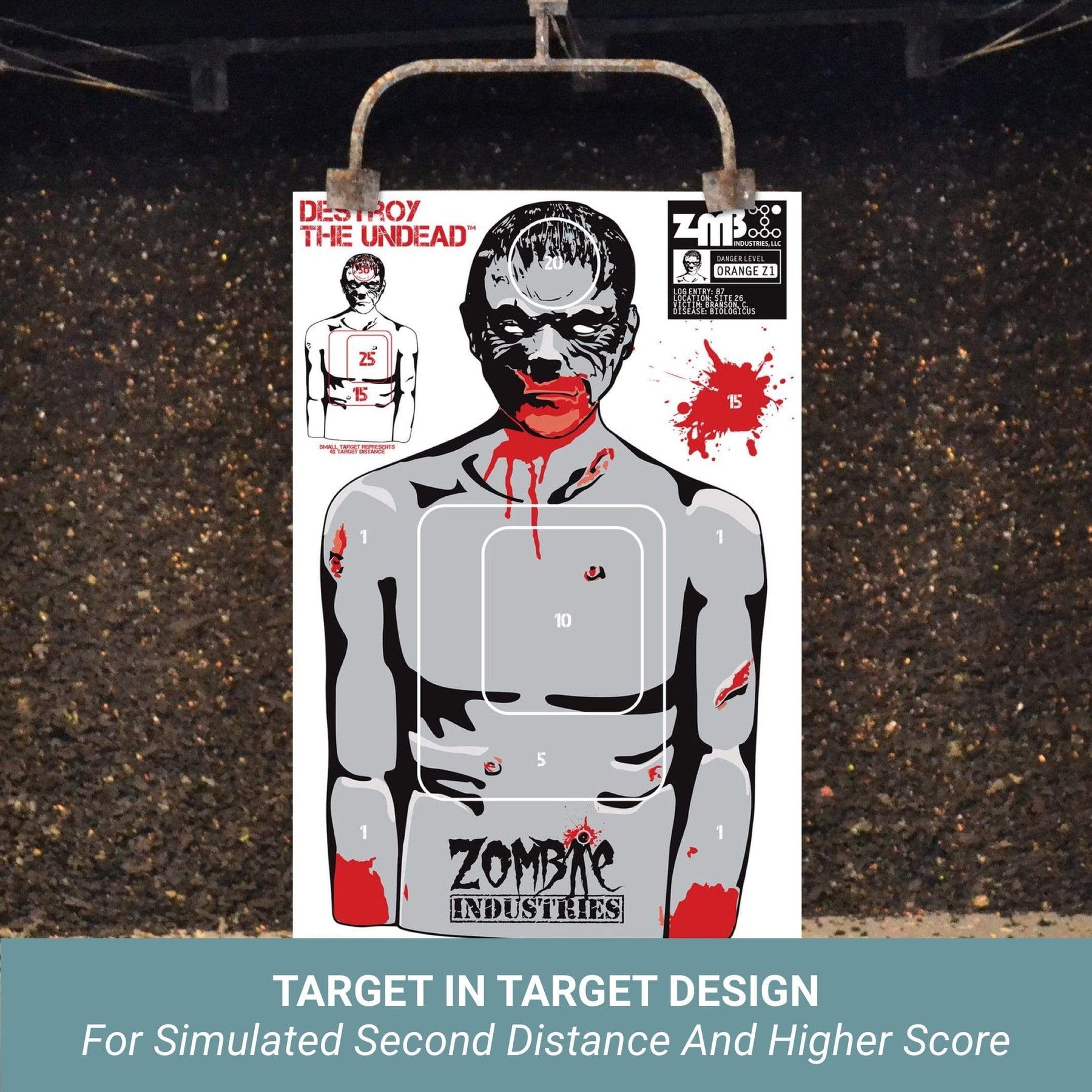 18 X 24 Paper Target 25 Variety Pack Zombie Industries   Zombie Industries Paper Targets 18 X 24 Paper Target 25 Variety Pack 28017246568523 1800x1800 