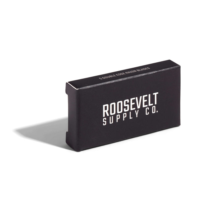 Leather Keychain - Roosevelt Supply Co. Tan / Brass