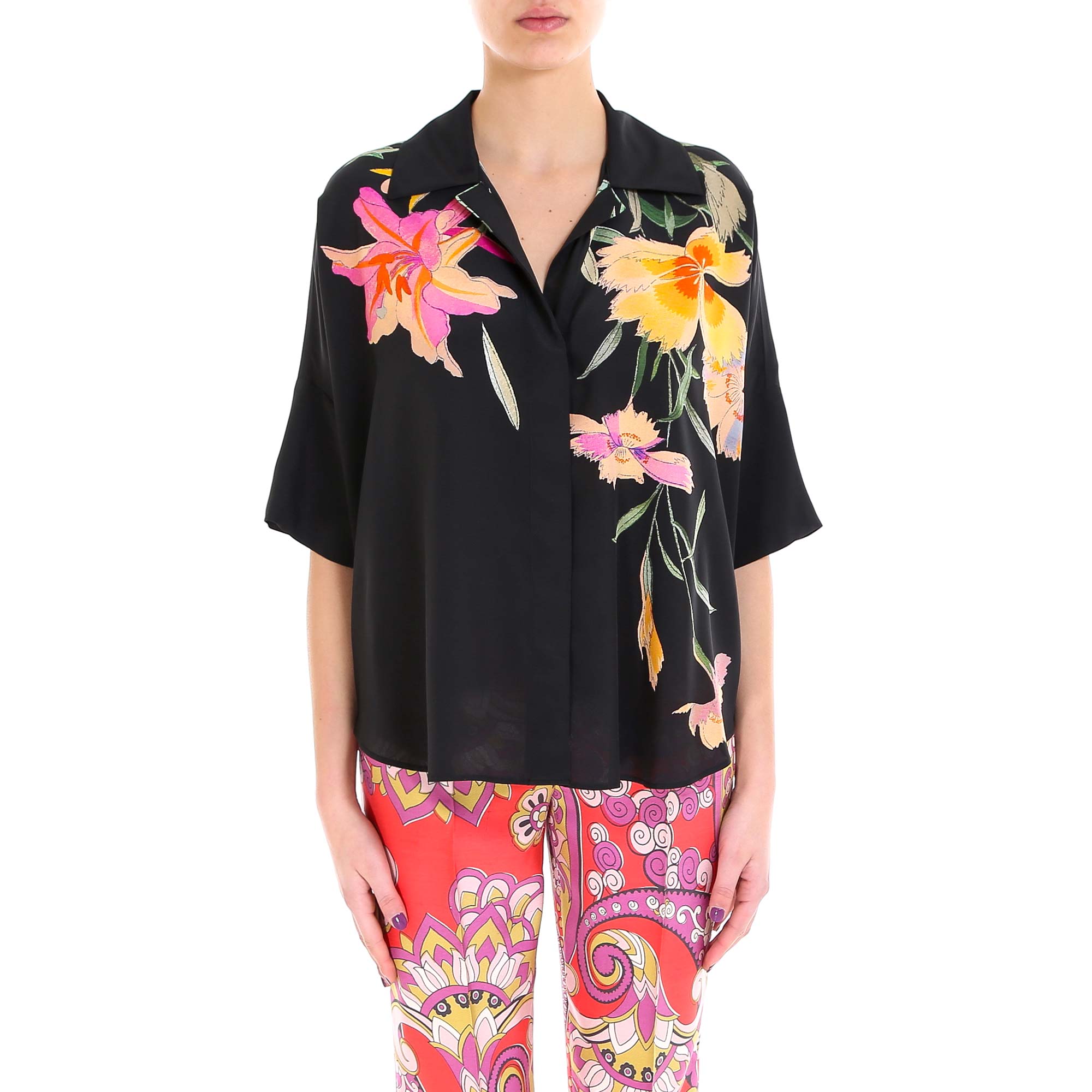 ETRO ETRO FLORAL PRINT SHIRT