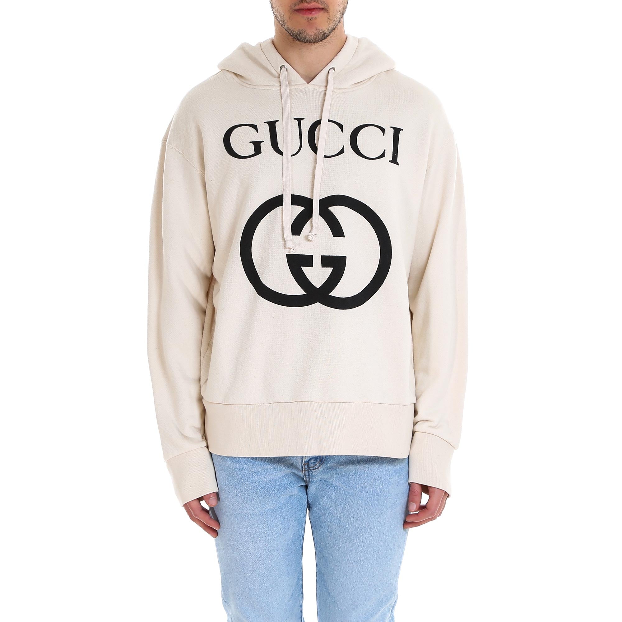 gucci gg logo hoodie