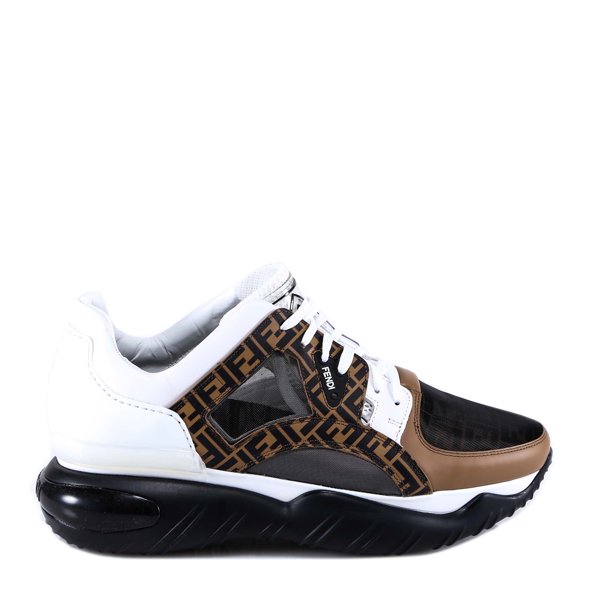 FENDI FENDI FF MONOGRAM SNEAKERS