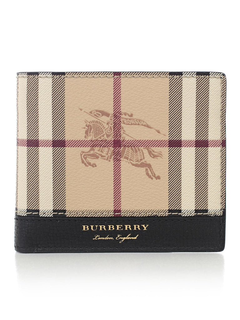 burberry check wallet