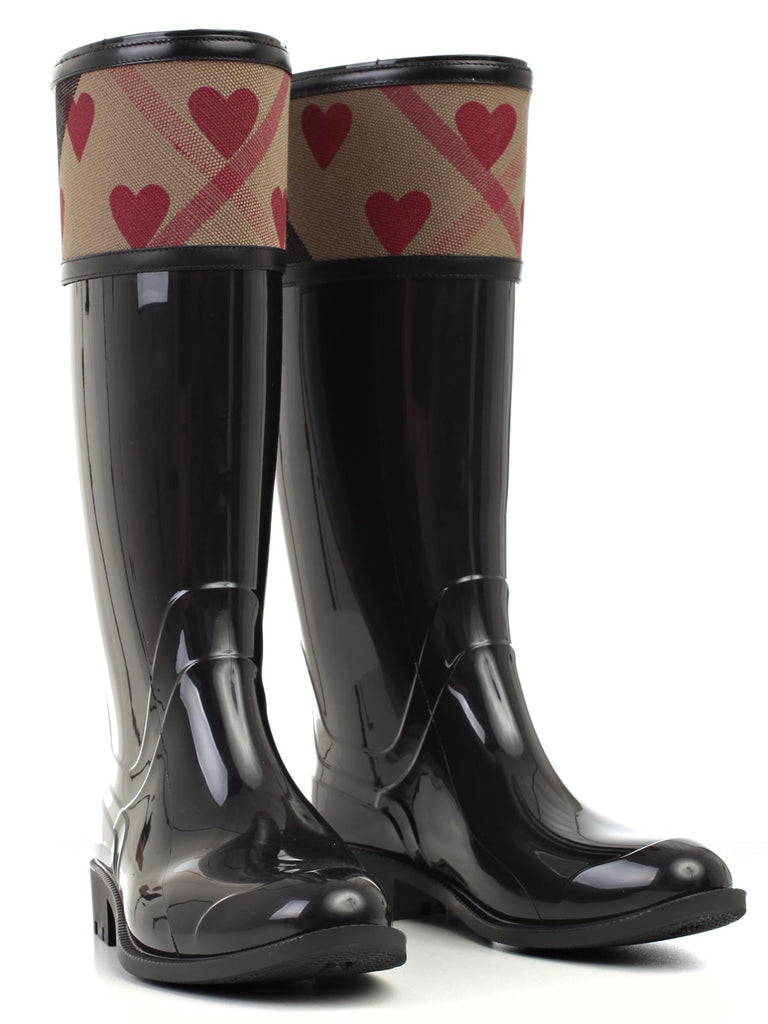 burberry heart boots