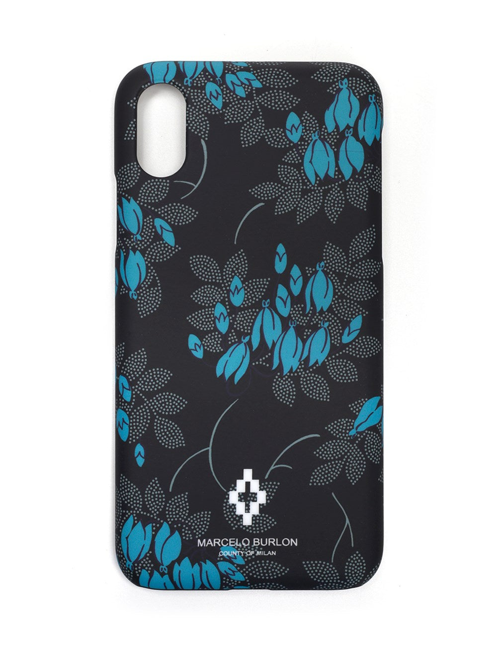 Marcelo Burlon County Of Milan Floral Printed Iphone X Phone Case In Multi