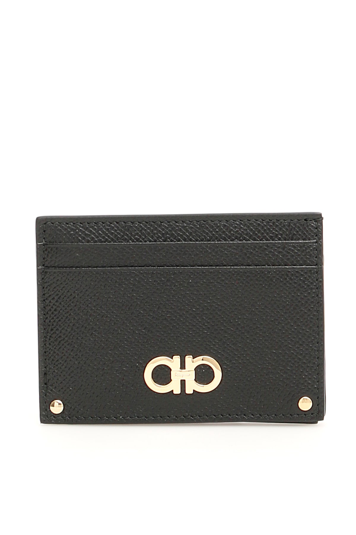 FERRAGAMO SALVATORE FERRAGAMO TEXTURED CARDHOLDER