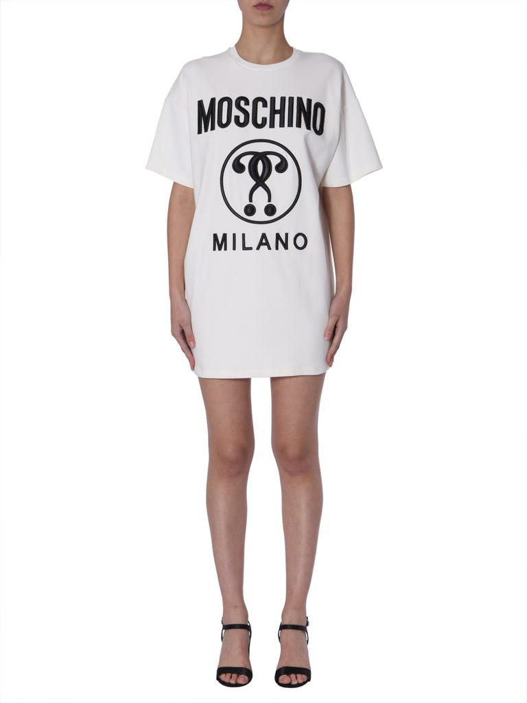 Moschino Cotton T-shirt Dress With 