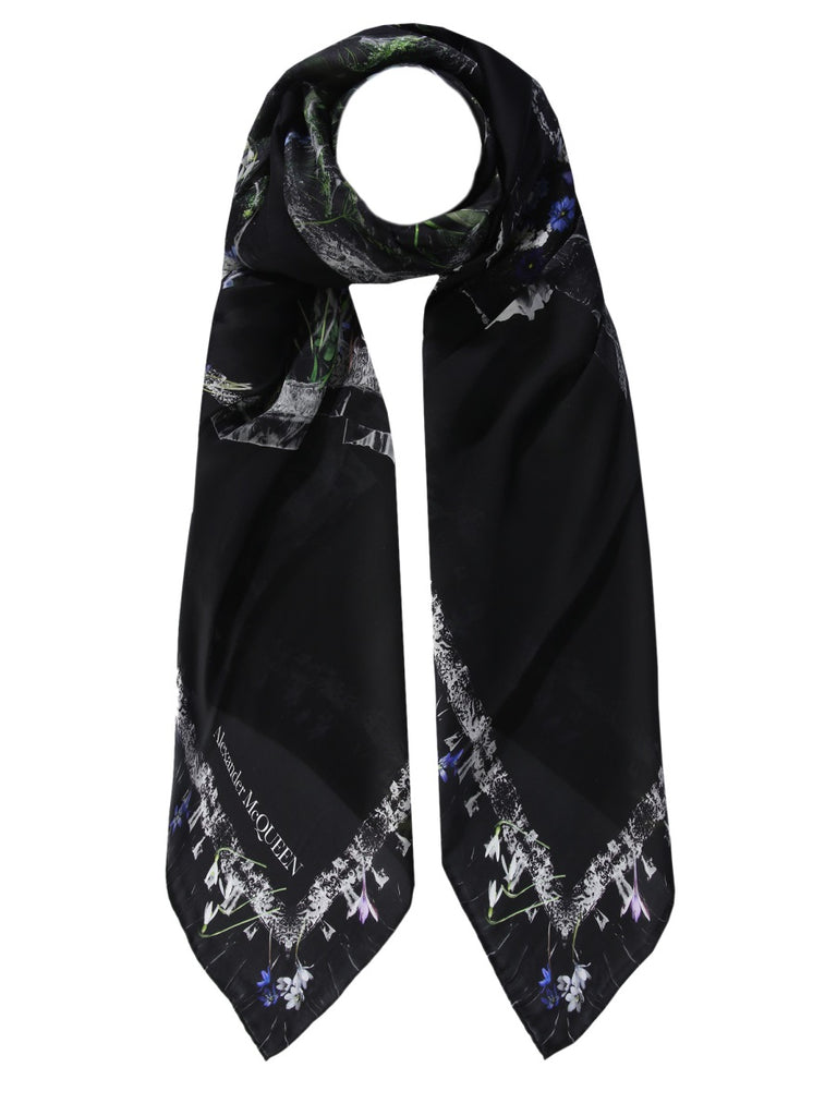 alexander mcqueen ophelia scarf