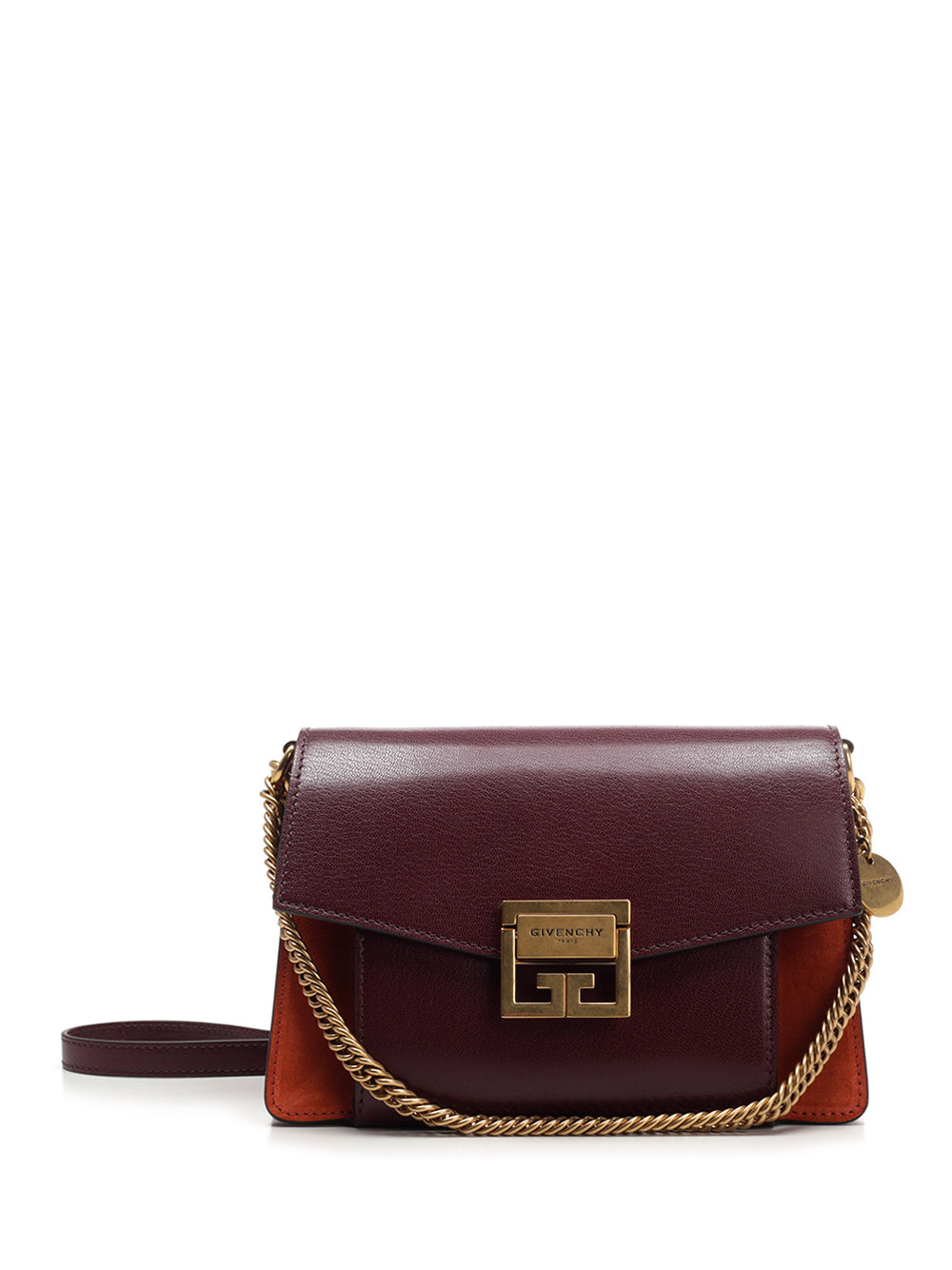 Givenchy Gv3 Shoulder Bag In Burgundy | ModeSens