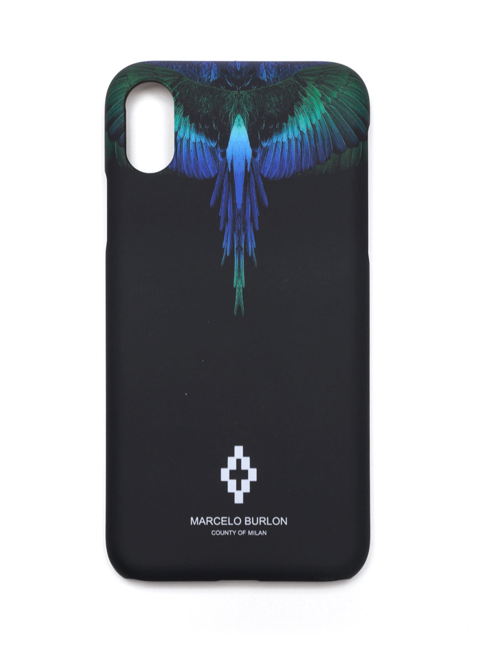 Marcelo Burlon County Of Milan Wings Printed Iphone X Phone Case In Multi