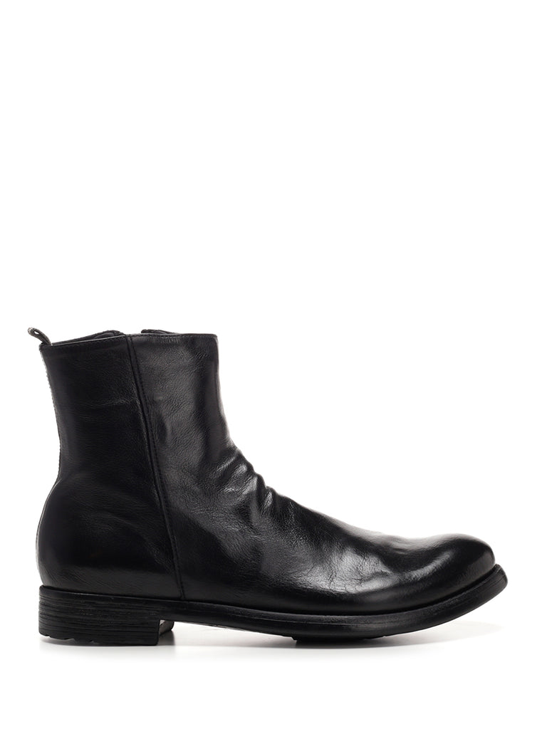 OFFICINE CREATIVE OFFICINE CREATIVE ZIPPED ANKLE BOOTS