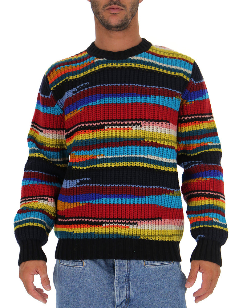 MISSONI MISSONI STRIPED KNIT SWEATER