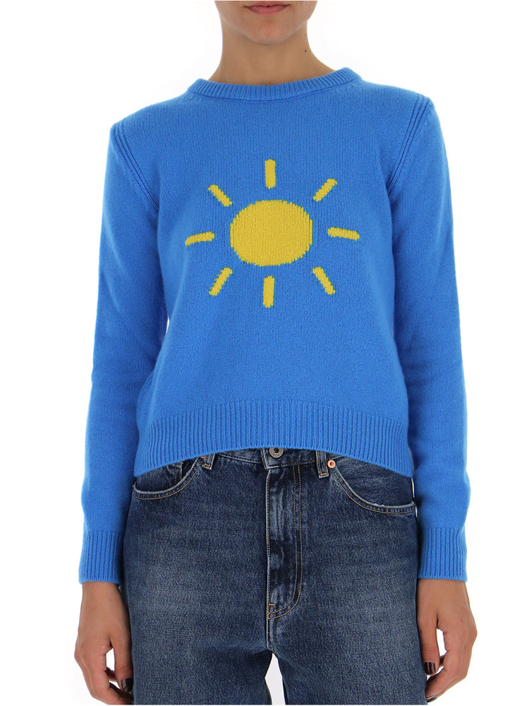 ALBERTA FERRETTI ALBERTA FERRETTI SUN PRINT SWEATER