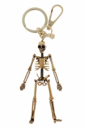 alexander mcqueen skeleton keyring