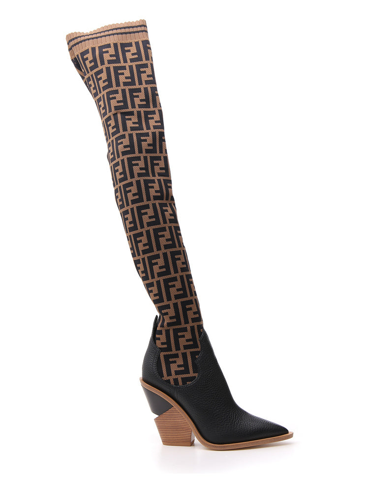 fendi thigh high