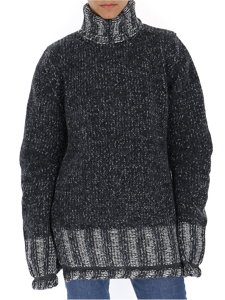 MM6 MAISON MARGIELA MM6 BY MAISON MARGIELA OVERSIZED CHUNKY KNITTED jumper