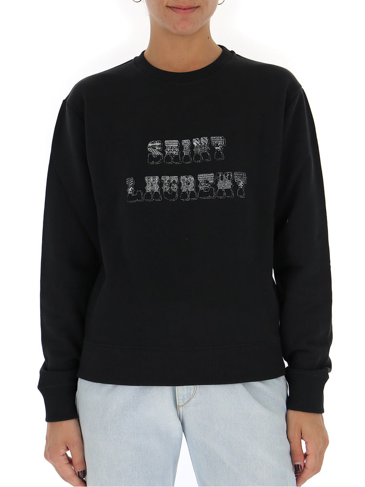 SAINT LAURENT SAINT LAURENT LOGO SWEATSHIRT