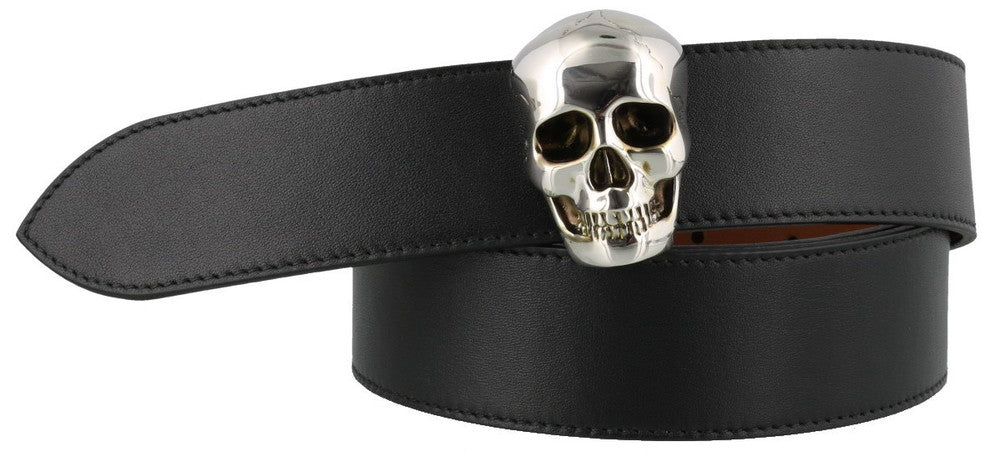 Alexander Mcqueen Skull Buckle Belt 