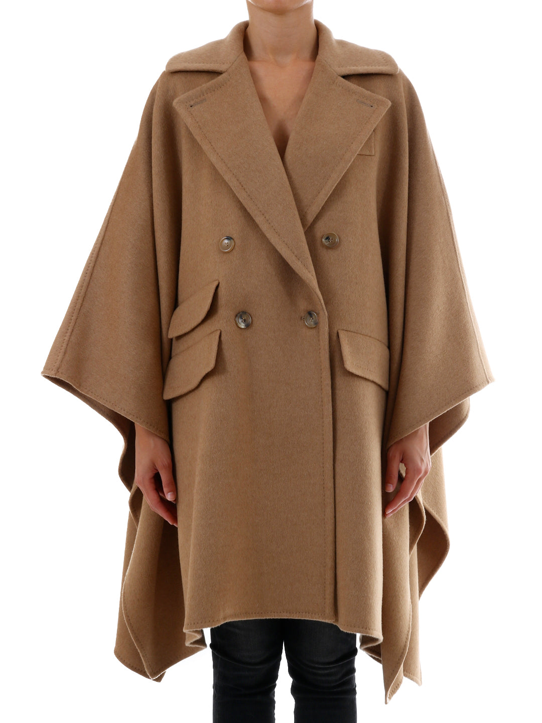 MAX MARA MAX MARA DOUBLE BREASTED CAPE