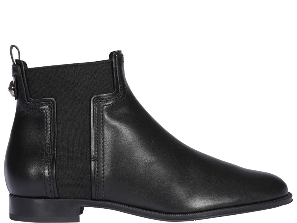 TOD'S TOD'S ELASTICATED SIDE ANKLE BOOTS