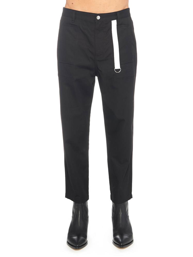 HELMUT LANG HELMUT LANG CROPPED STRAIGHT CUT TROUSERS