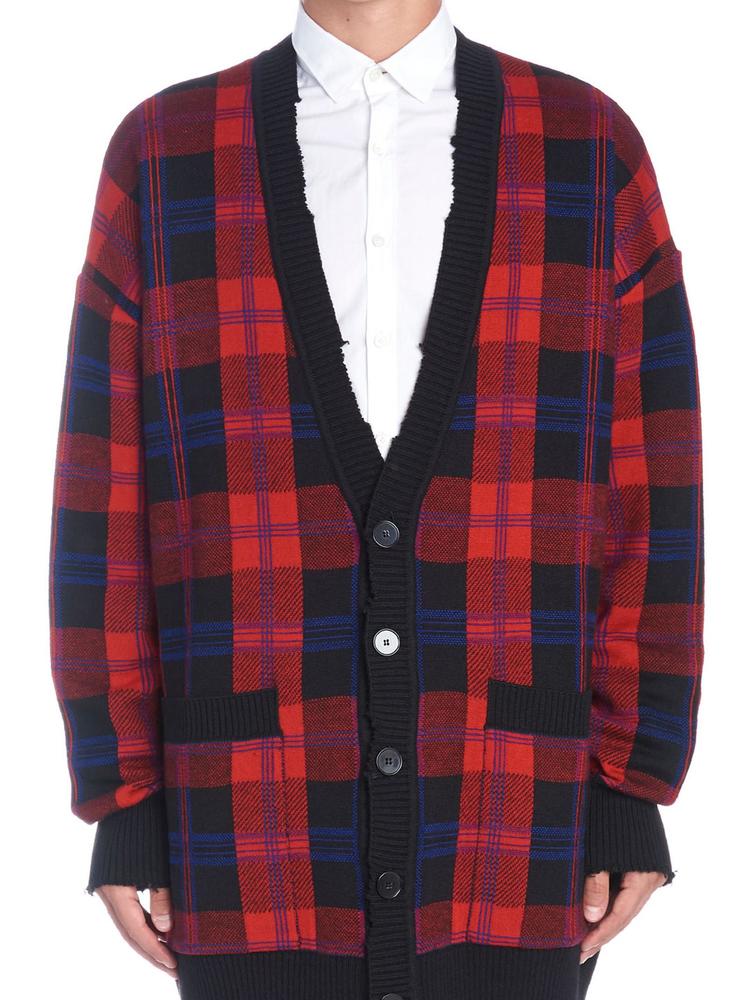 MSGM MSGM CHECKED CARDIGAN