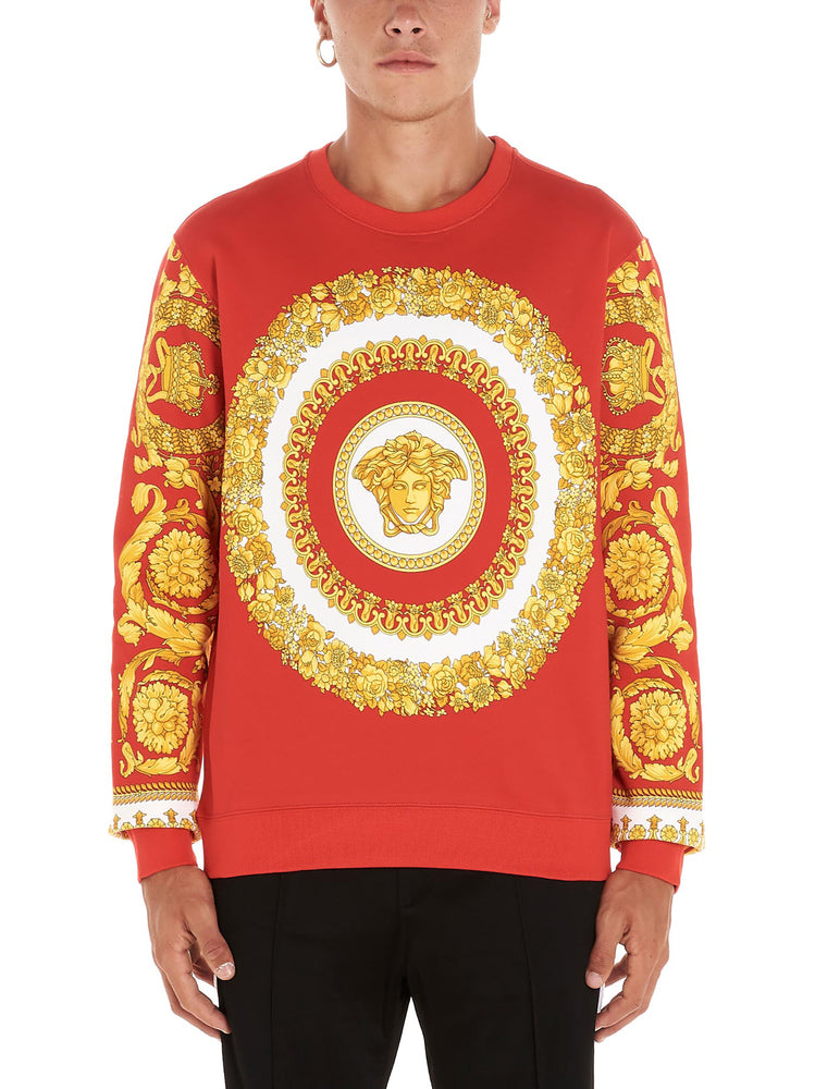 VERSACE VERSACE BAROQUE PRINT SWEATSHIRT